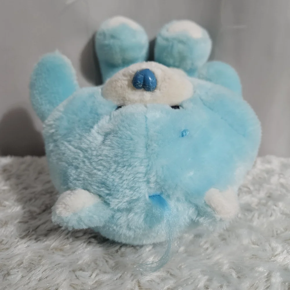 Care Bears - Vintage Aqua Blue Wish Bear Plush - 1983 - Picture 5 of 10